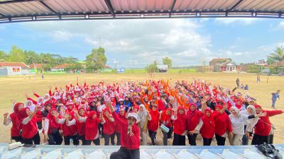 LOMBA SENAM DIABETES PKK DESA TANJUNGSARI: MEMERIAHKAN HUT RI KE-79 DENGAN SEMANGAT KESEHATAN