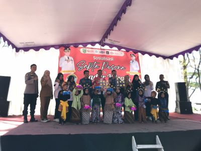 DESA TANJUNGSARI TURUT MEMERIAHKAN SOSIALISASI SAPTA PESONA DAN SADAR WISATA DISPARBUD KABUPATEN KEBUMEN SERTA LOMBA TARI UNTUK ANAK-ANAK PAUD DAN TK